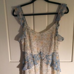 Marchesa Rose Maxi Dress